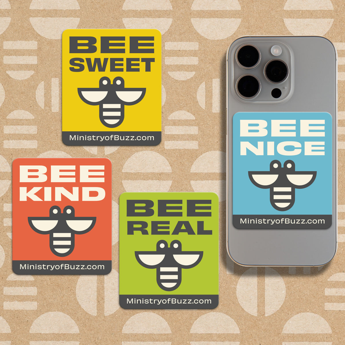 Ministry of Buzz bee sticker bundle